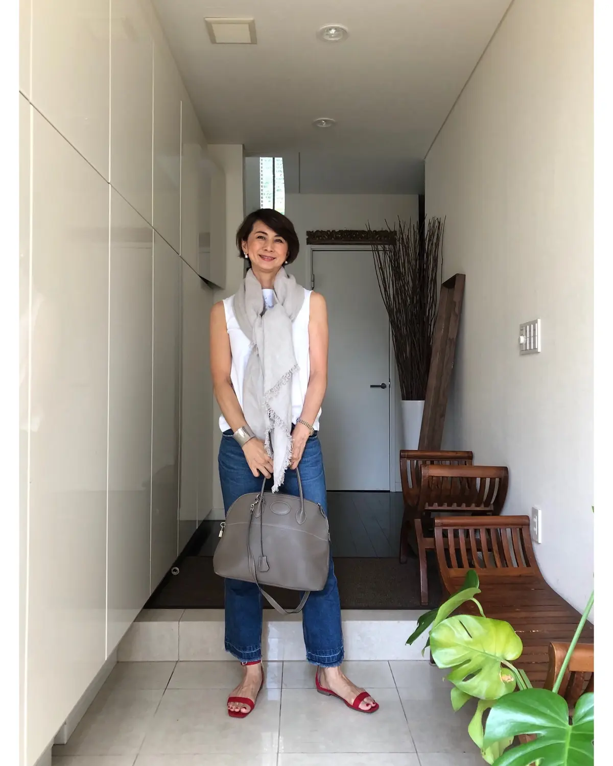 シルバーメタルのボールピアスの画像_4