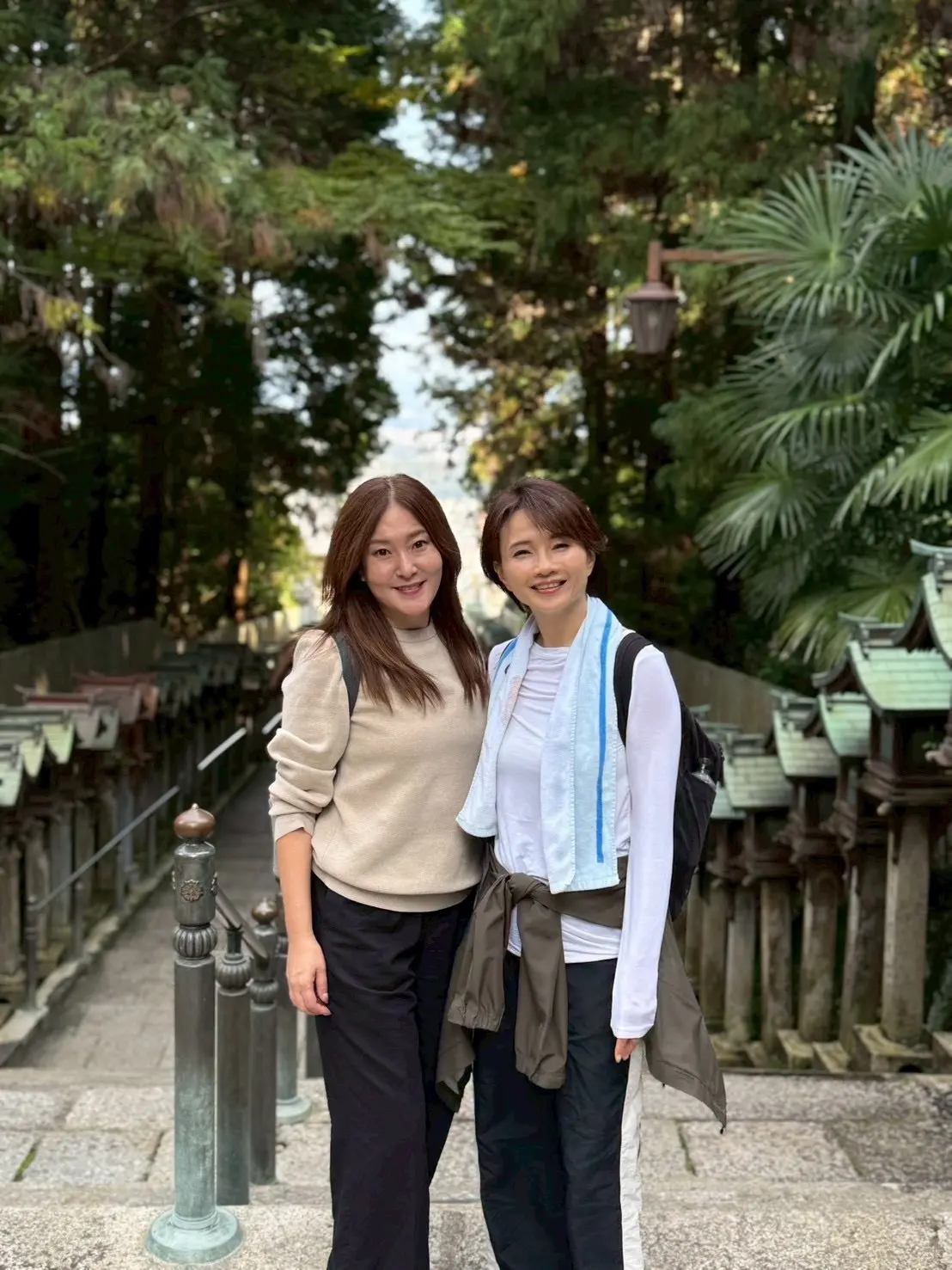 秋を感じる生駒山で山登りの画像_12