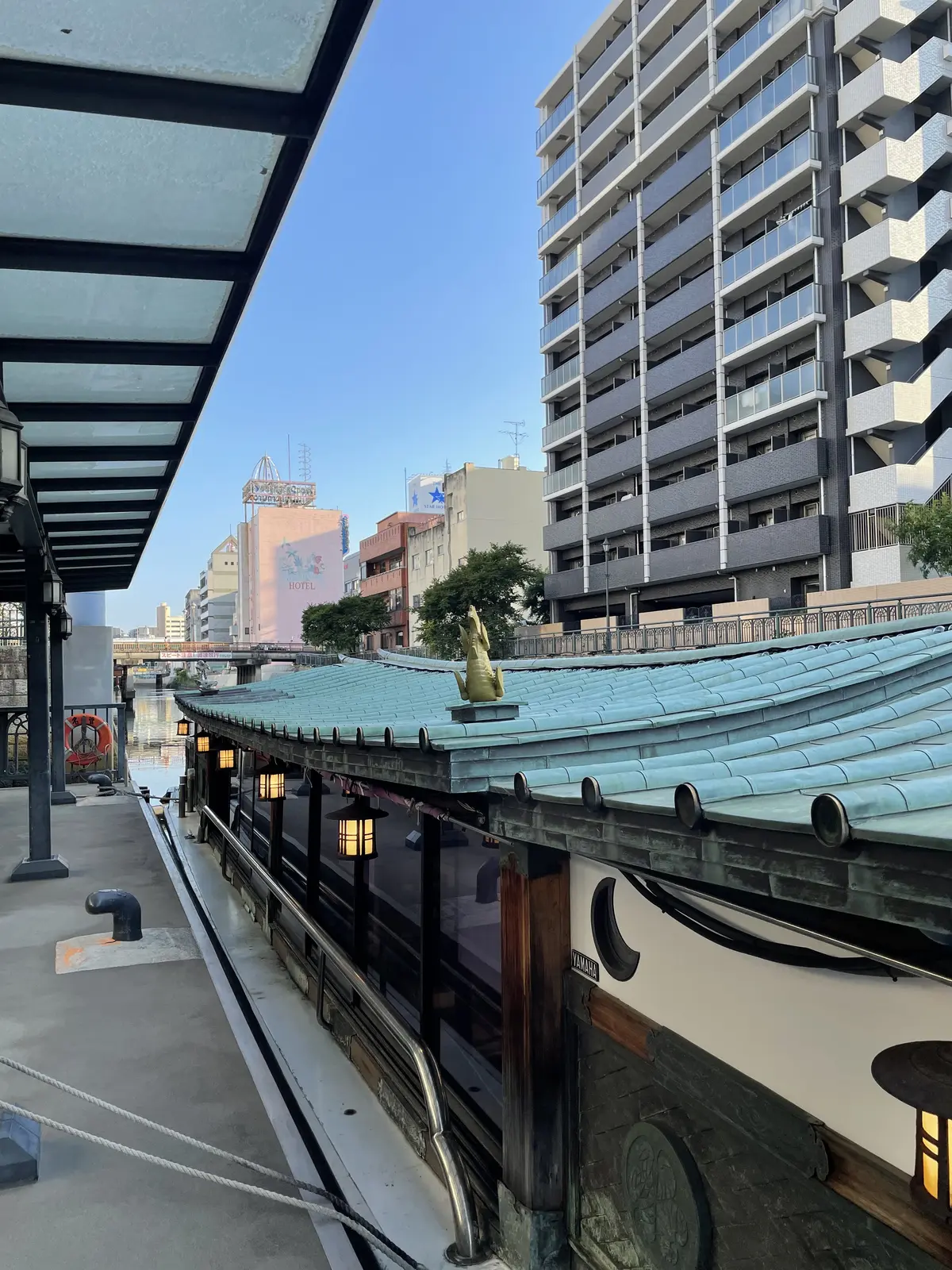 日本の夏の夜は浴衣でお舟遊びが最高です♪の画像_1