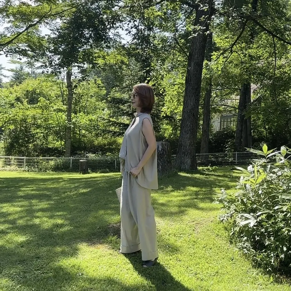 軽井沢⭐︎セットアップでカフェめぐりの画像_4