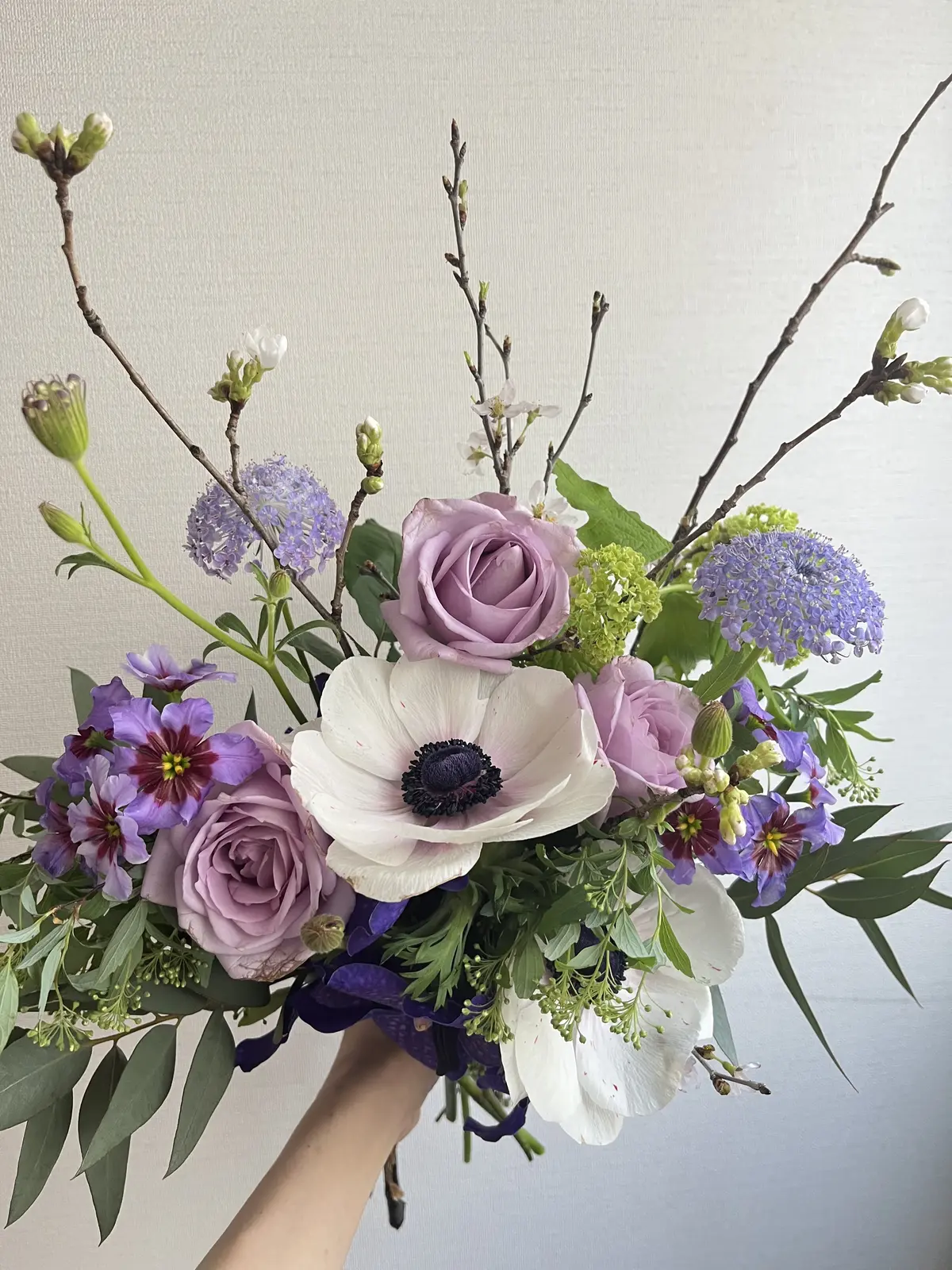 楽しみにしていた桜のブーケを束ねにの画像_14