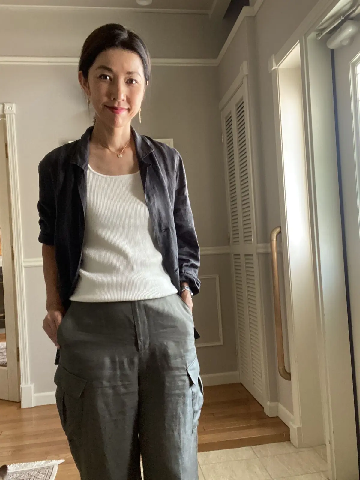 GUのリブタンクトップの画像_3