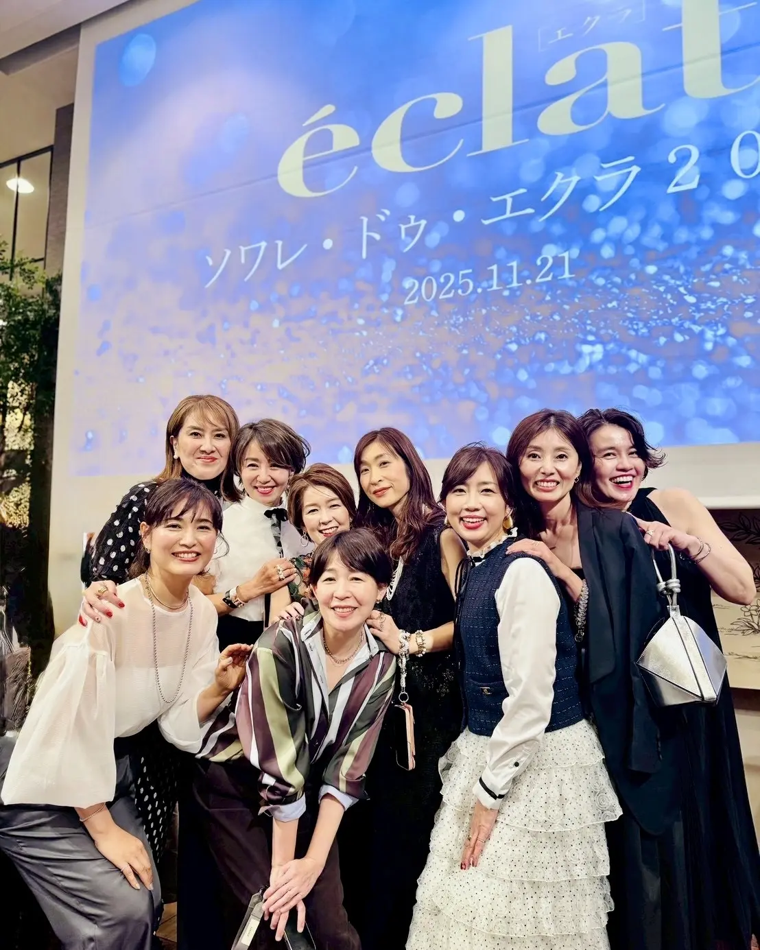 スパンコールのブラックコーデで【ソワレ・の画像_8