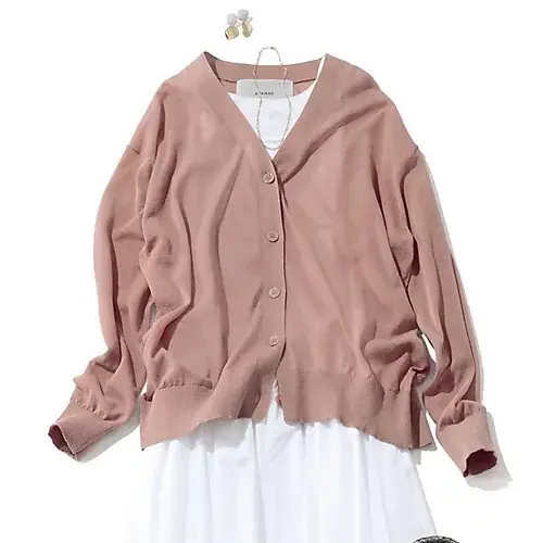 ADAWAS シアーカーディガン ￥24,200