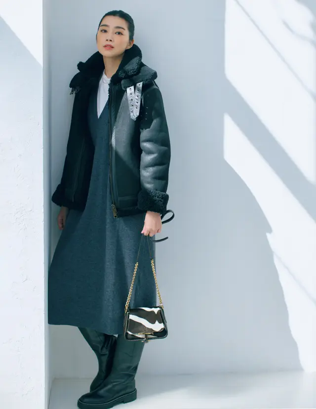 カジュアルなサクラのワンピースのゆうき