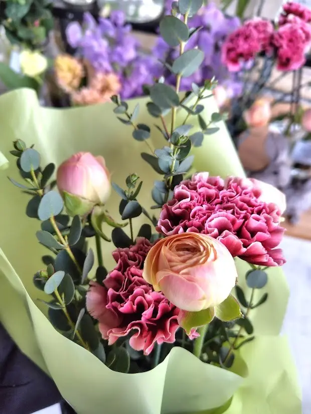 お花のマルシェで、素敵なお花と、素敵な出の画像_1