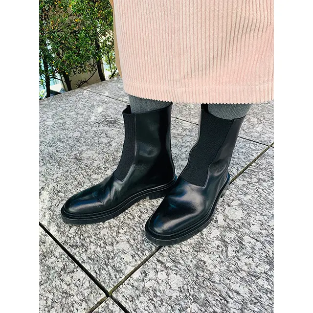 ジルサンダーのショートブーツ