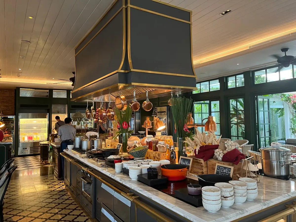 朝ごはんビュッフェ