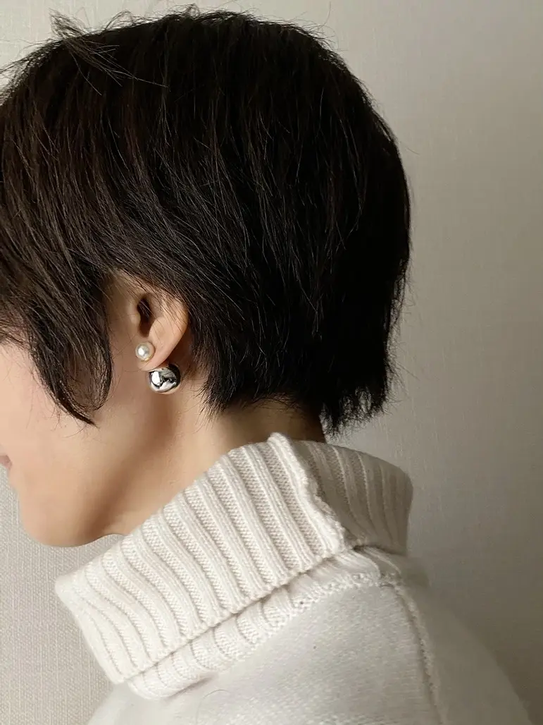 ダブルキャッチピアス