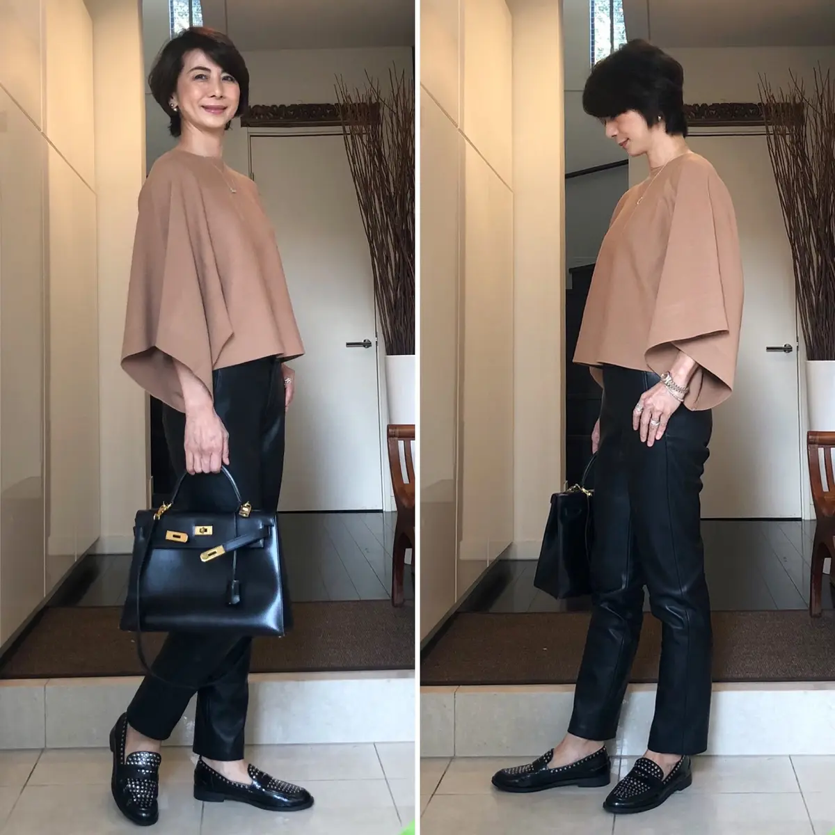 2wayで着られる便利ニットの画像_1