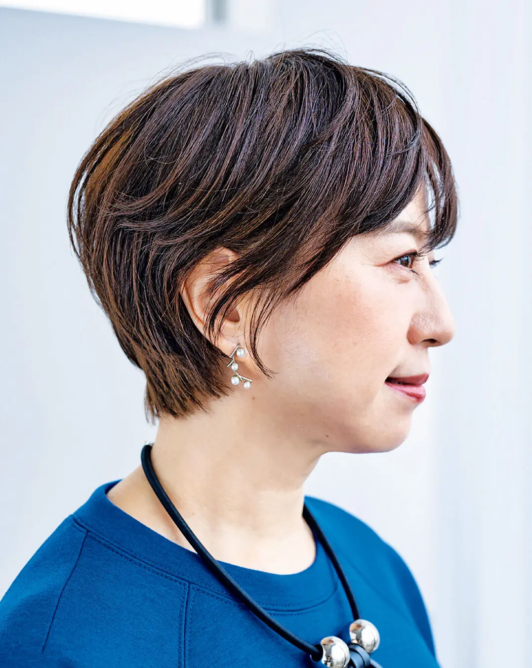 OurAge×Webエクラ  横から見たショートヘア　ヘアスタイル