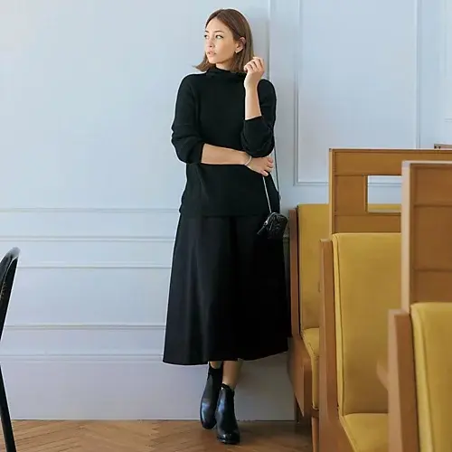 mtmodelist カシミヤ100％タートルネックニット ￥51,700