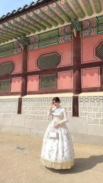 娘が着用したチマチョゴリ