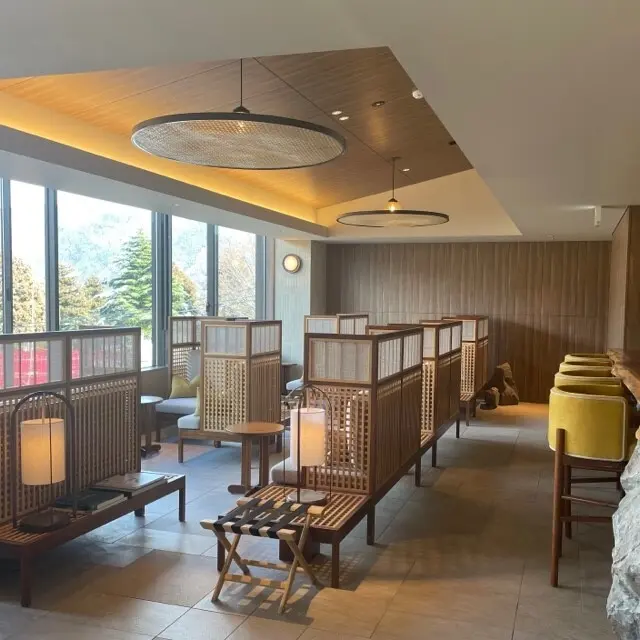 ふふ 箱根のフロントスペース