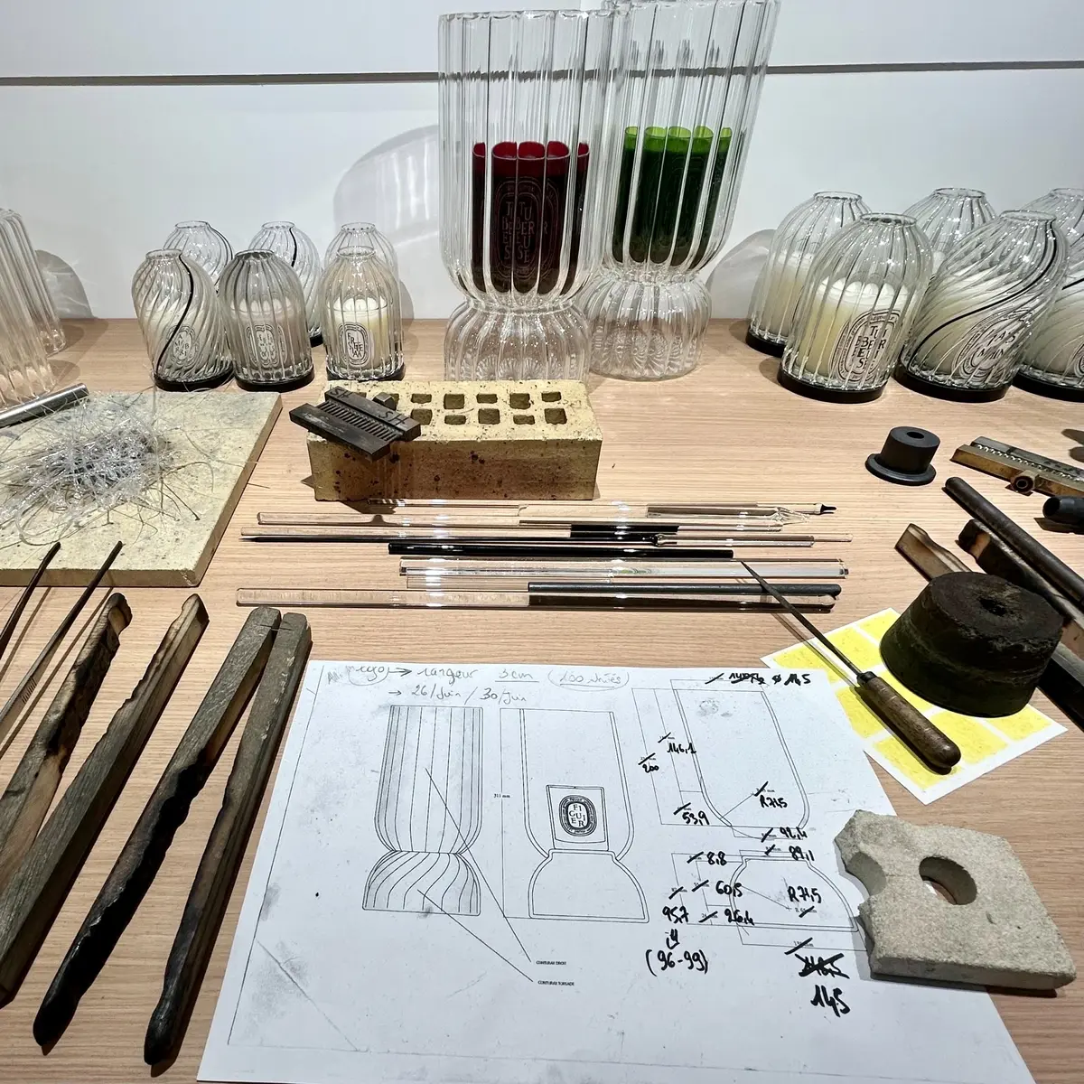 サヴォアフェール（職人技）のアトリエ③