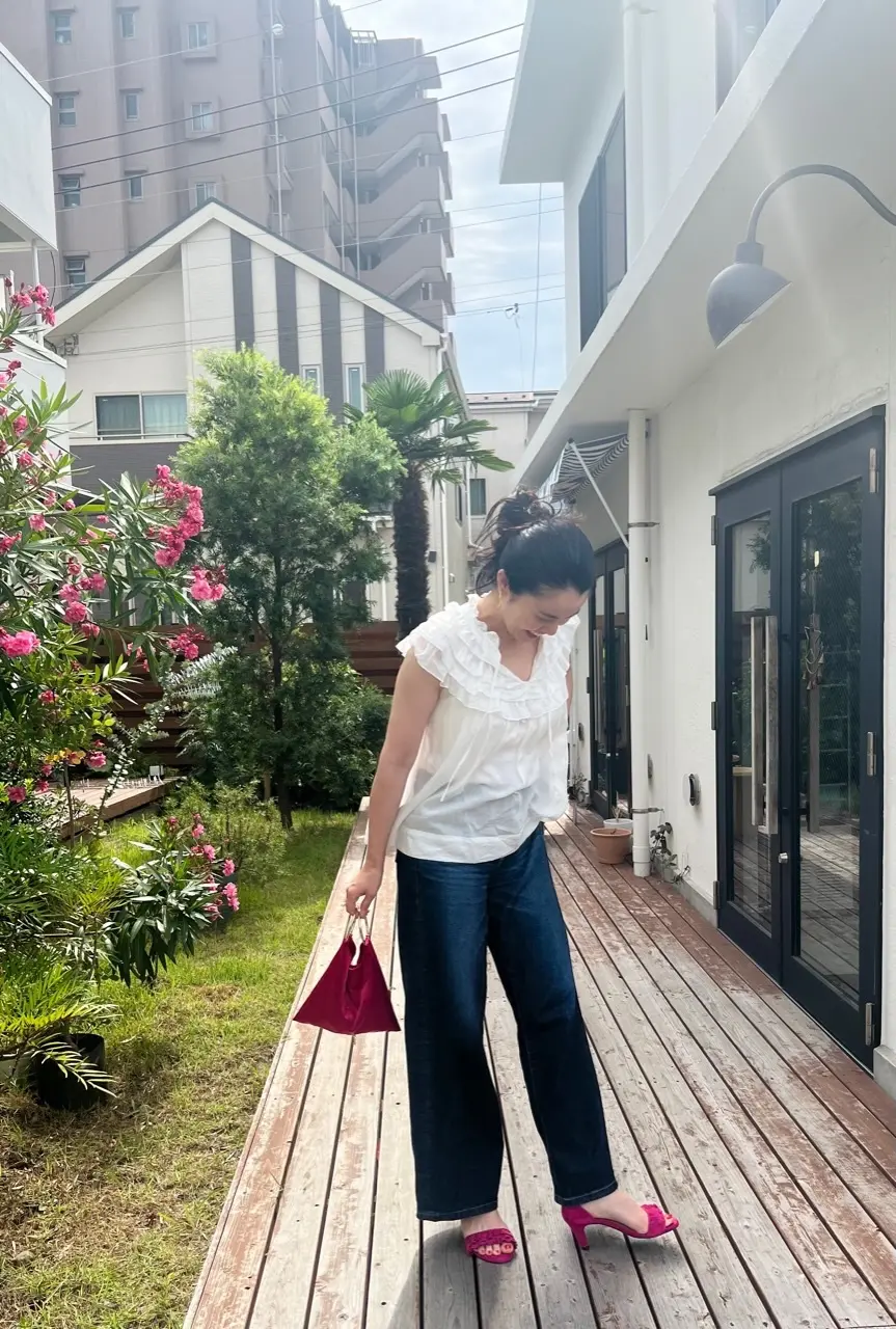 心ときめく桃パフェ♡コーデはピンク小物をの画像_15