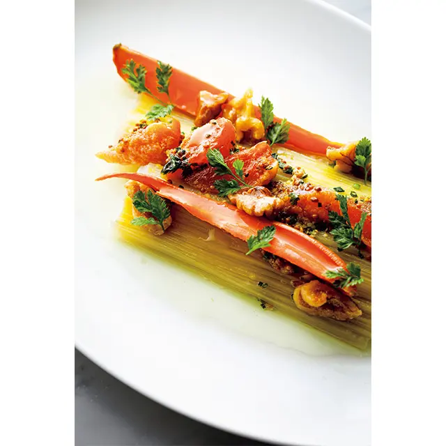 「ポワローヴィネグレット」￥2,000（「Oh.lala...」のメニューより）