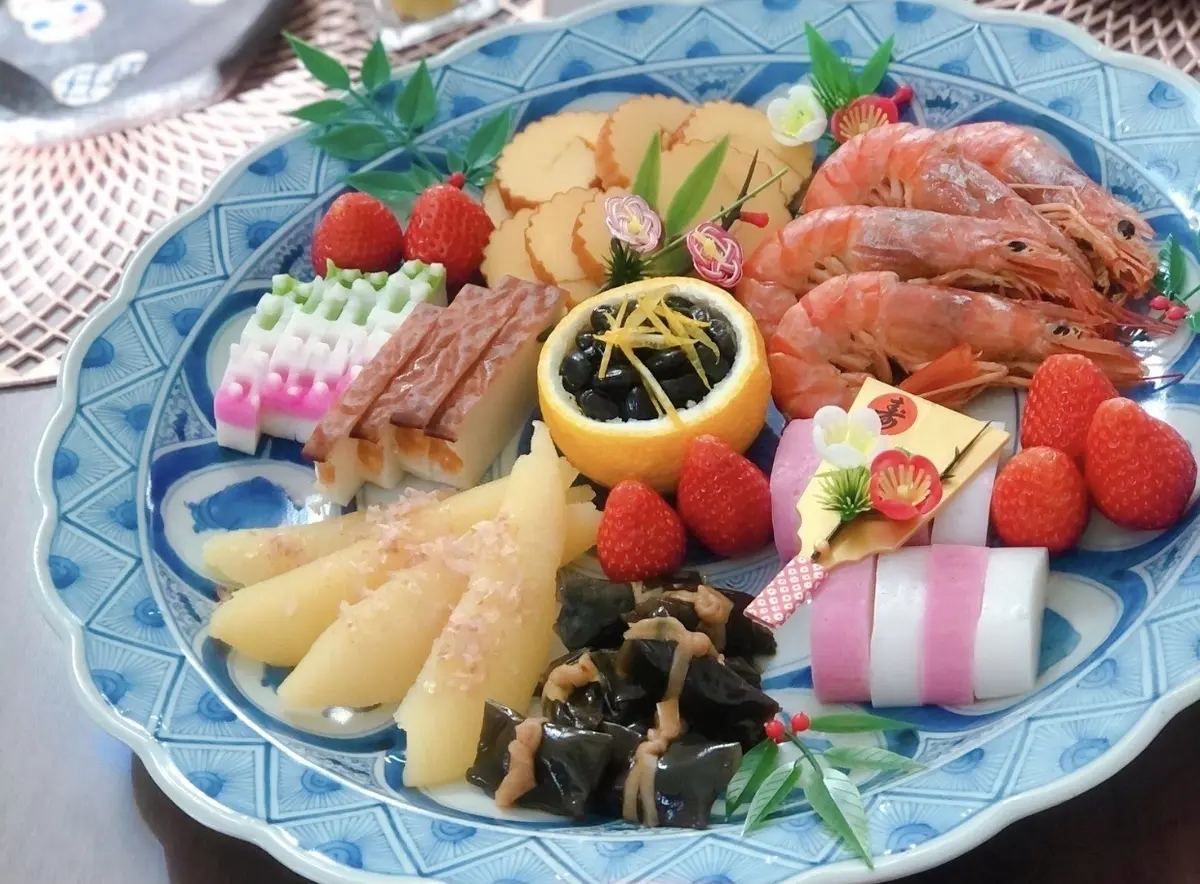 お正月の盛り込み