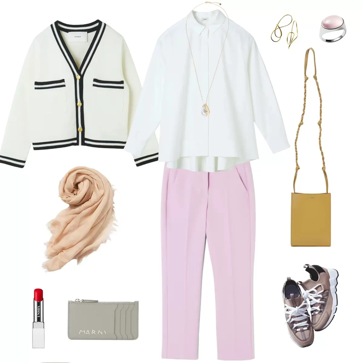 【50代 週末コーデ】気分の上がるピンクの画像_1