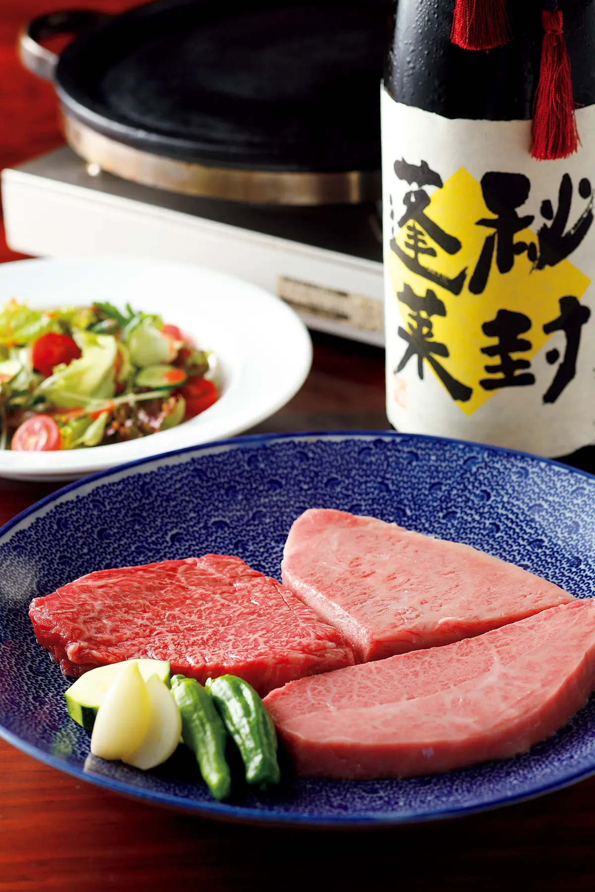 飛騨牛と地酒に酔いしれる　飛騨高山の肉のの画像_1