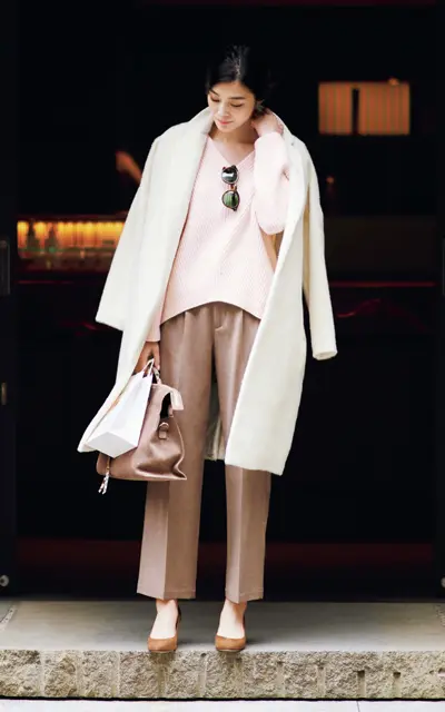 忘年会　マニッシュ　パンツ