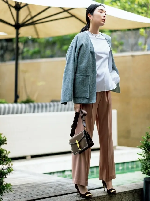 楽なのにこなれたムードが漂う1枚仕立てのアンコンジャケット