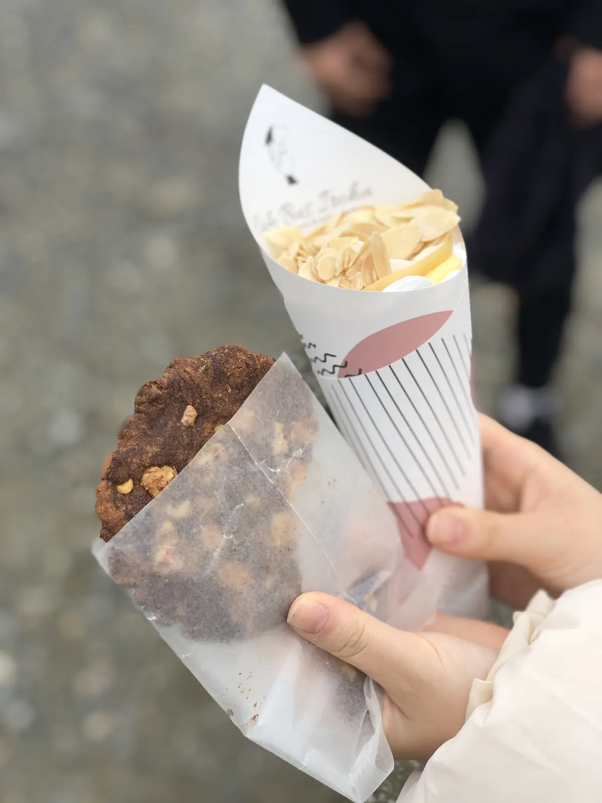 クレープとクッキー