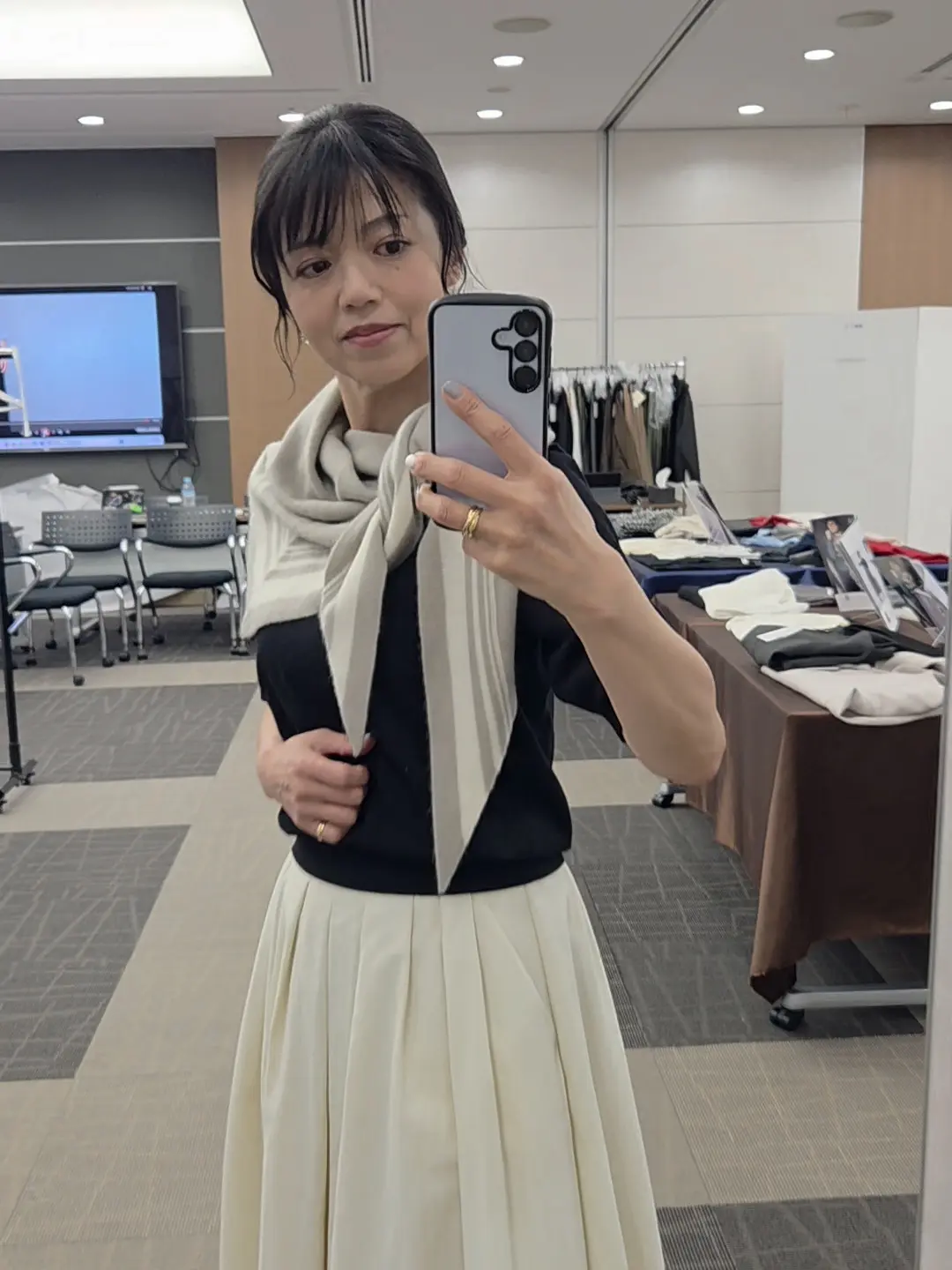 エクラプレミアム通販初!! 試着会に行っの画像_5