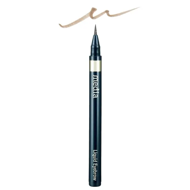 メディア リキッド アイブロウ AA BR ￥850（編集部調べ）／カネボウ化粧品