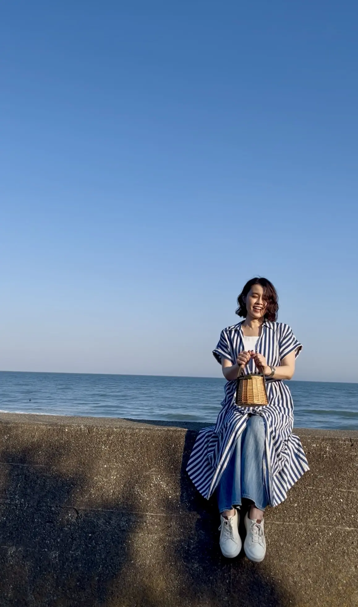 エクラ華組水口宜子さん　　水口宜子　マリンルック