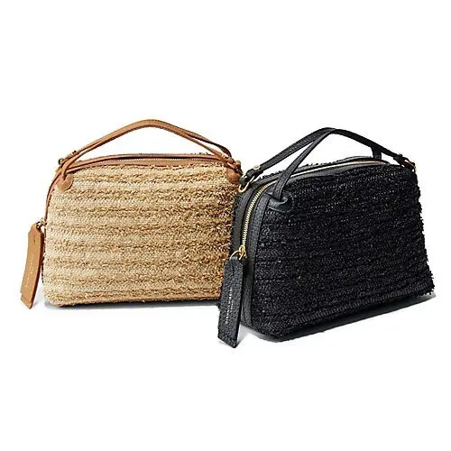 GIANNI CHIARINI ラフィアバッグ ￥47,300