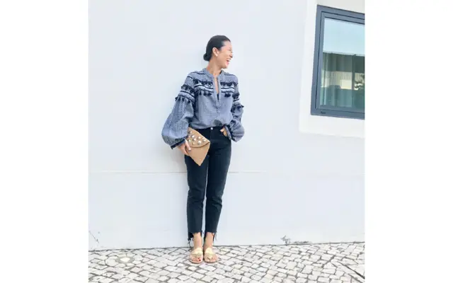 ブラックデニムも大人になってからは頻繁にはくように