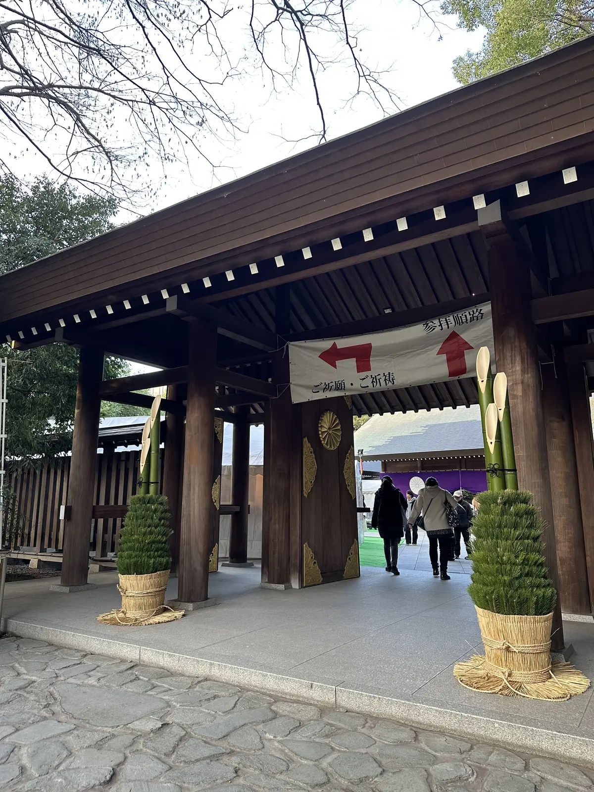 阿佐ヶ谷神明宮　年末詣　お参り　大晦日