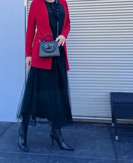 ブラック×レッド