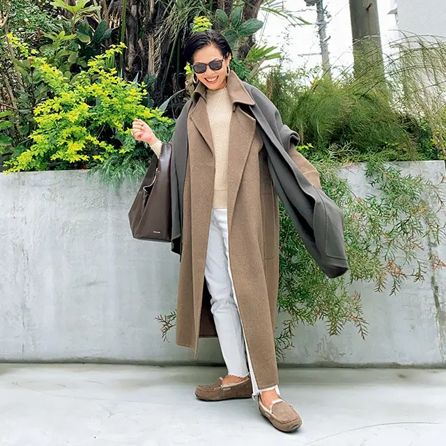 “いいものをずっと”を再認識したコーデ