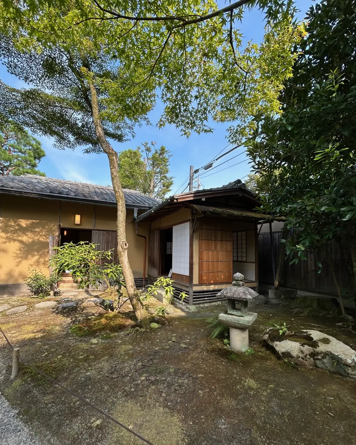 黒ワンピースで楽しむ夏の京都〜日本庭園やの画像_4