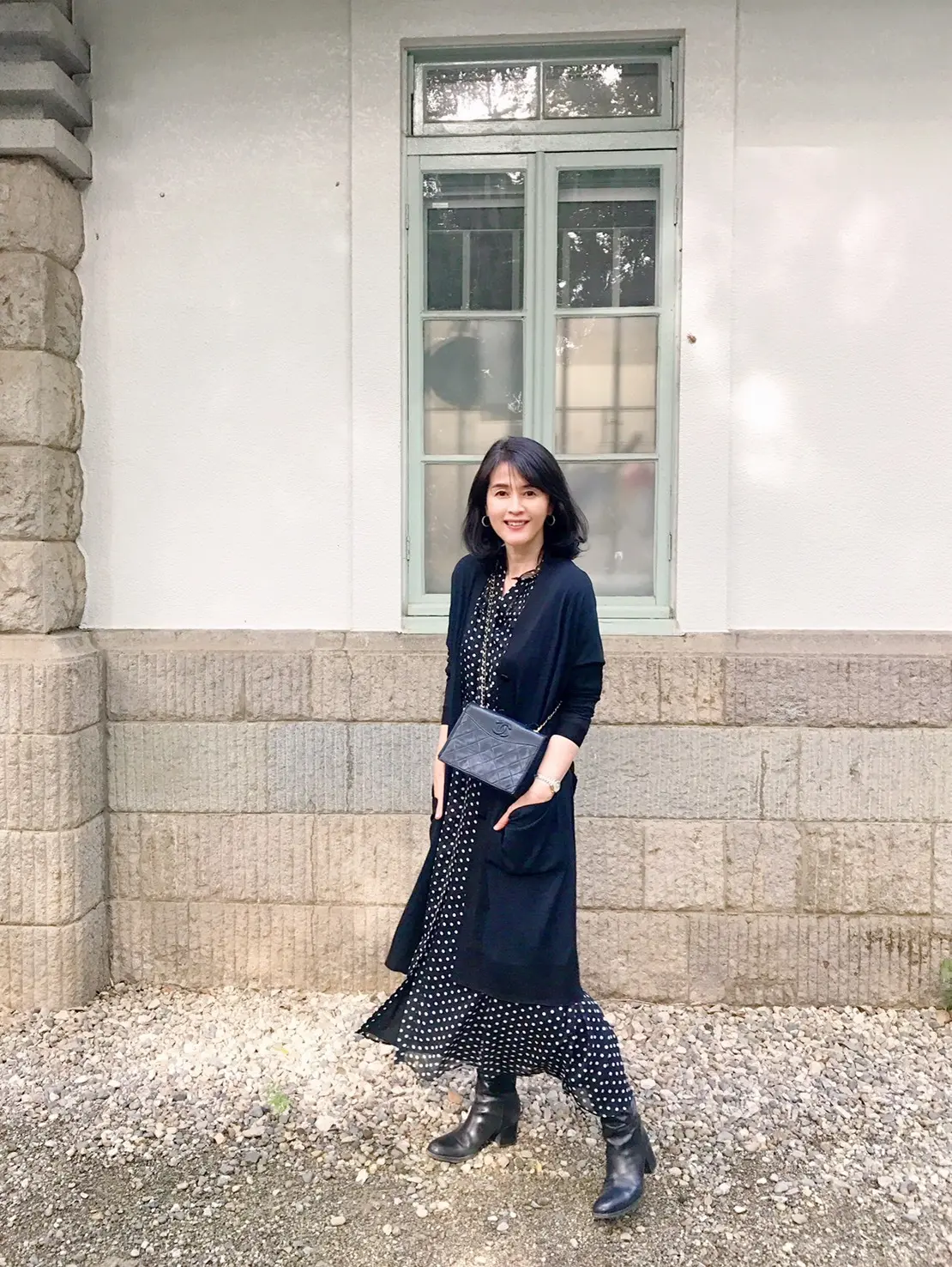 ワンピース＋ロングブーツで秋コーデの画像_2