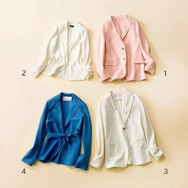 ニット＆ジャージージャケット