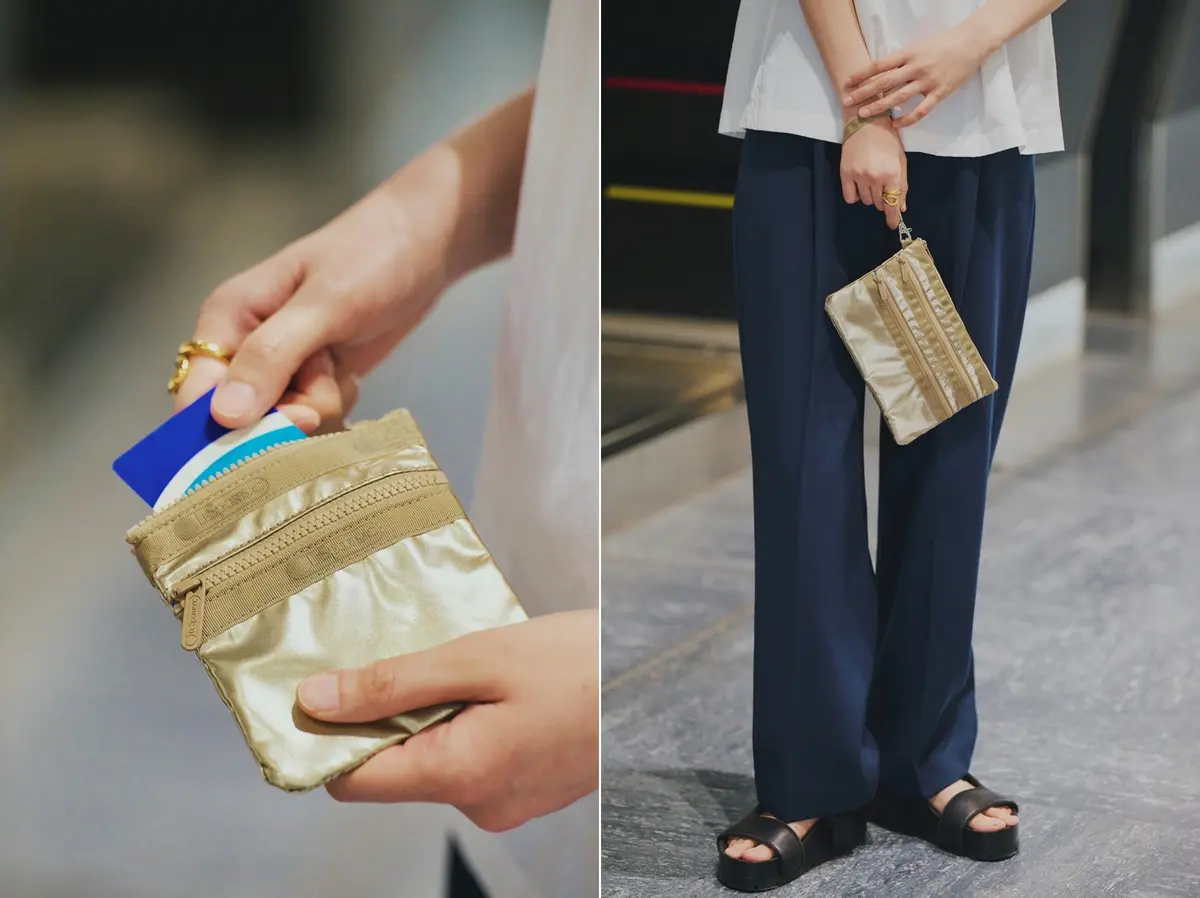 ひとりっぷ®×レスポートサック　ZIP POUCH SET3