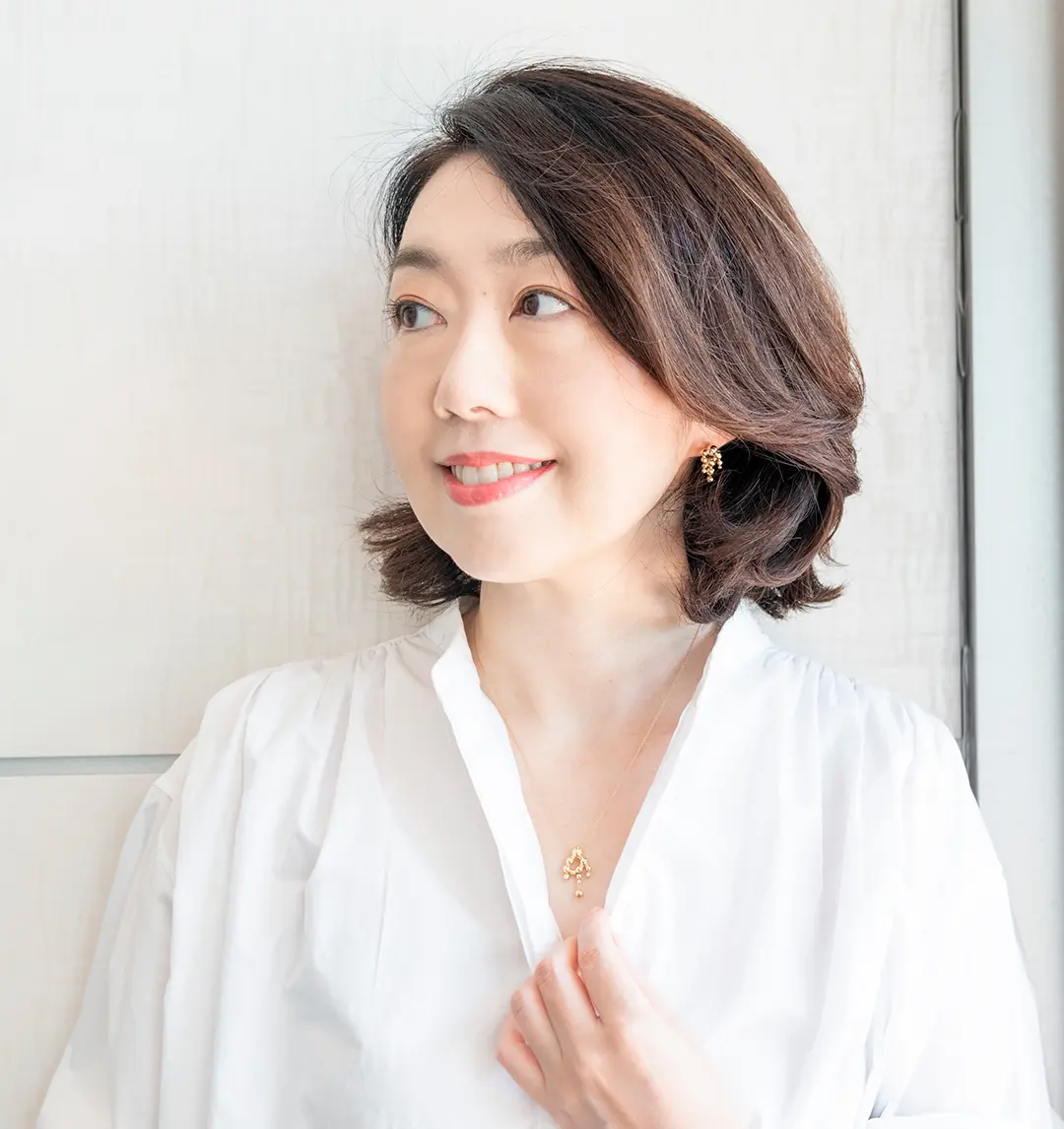 ムーンライト グレープ　ペンダント、イヤリング