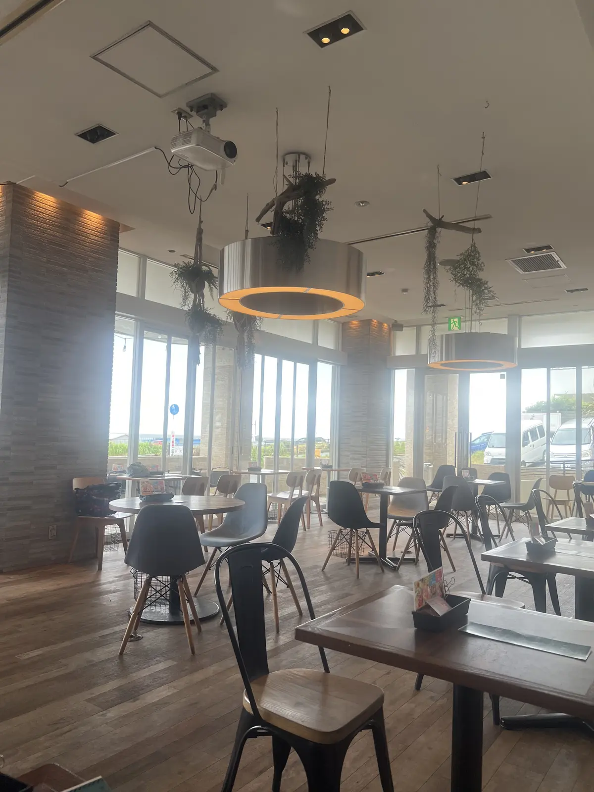 GUサンダルでサザンビーチカフェモーニンの画像_5