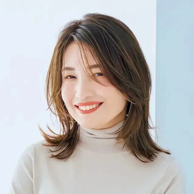 レイヤーカットで今っぽいおしゃれ感