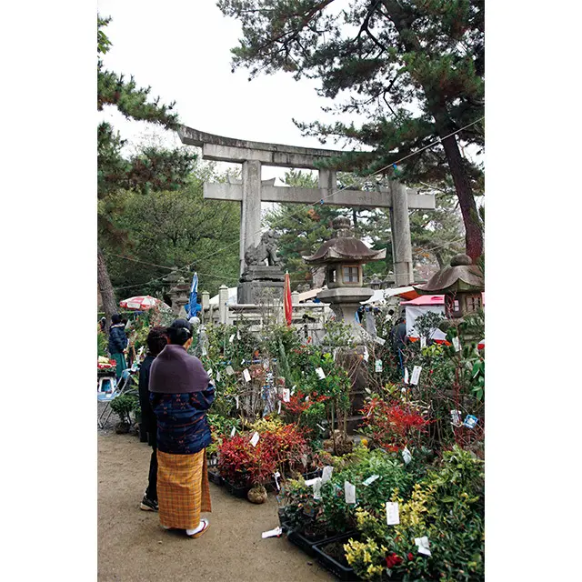一年で最もにぎわう縁日市「終い弘法」「終い天神」