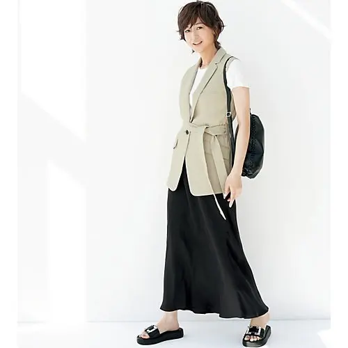 rag & bone リネン混ジレ ￥62,700