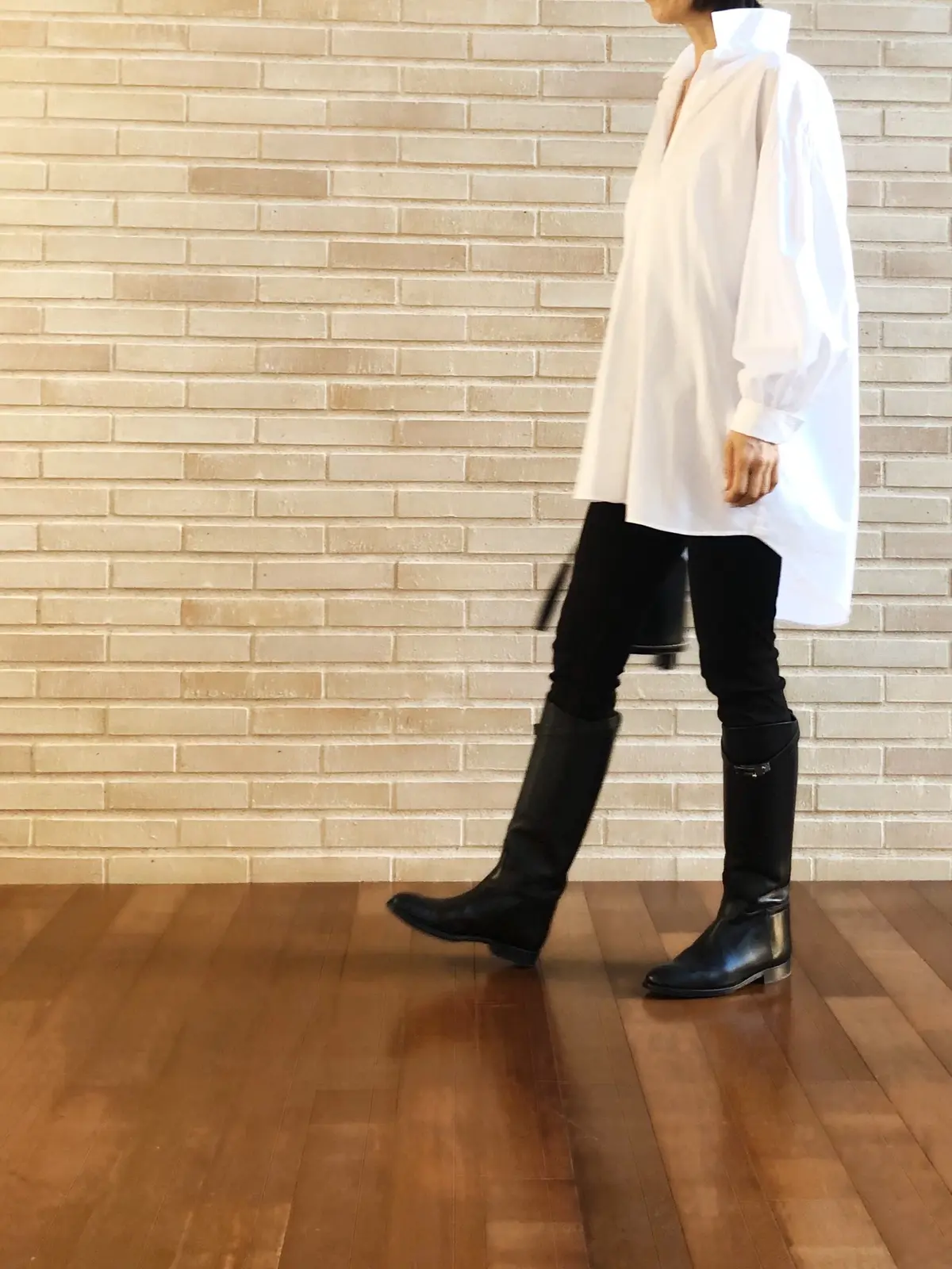 ユニクロレギンスで