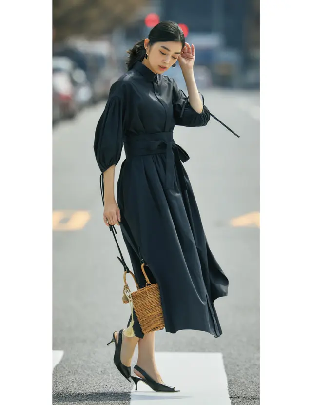 エブールのワンピースコーデのゆうき