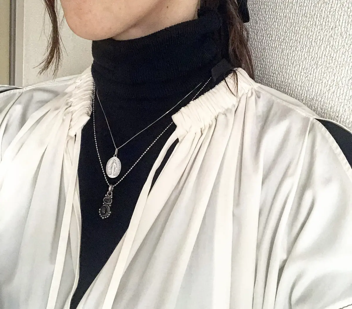 冬終わりのグレンチェックコーデの画像_4