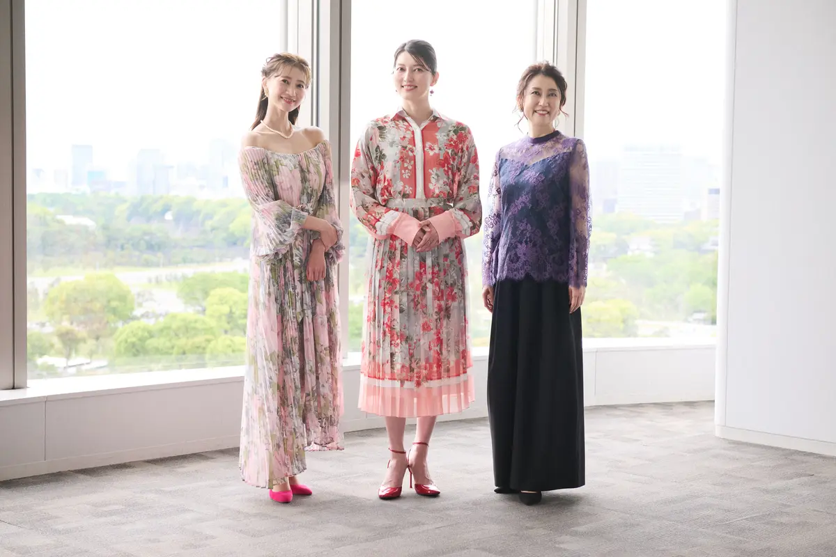 朝夏まなと、夢咲ねね、一路真輝