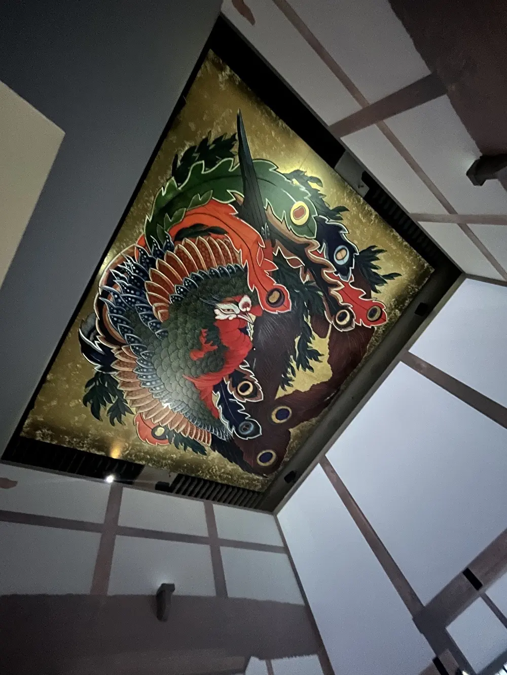 3Dシアター内の天井画