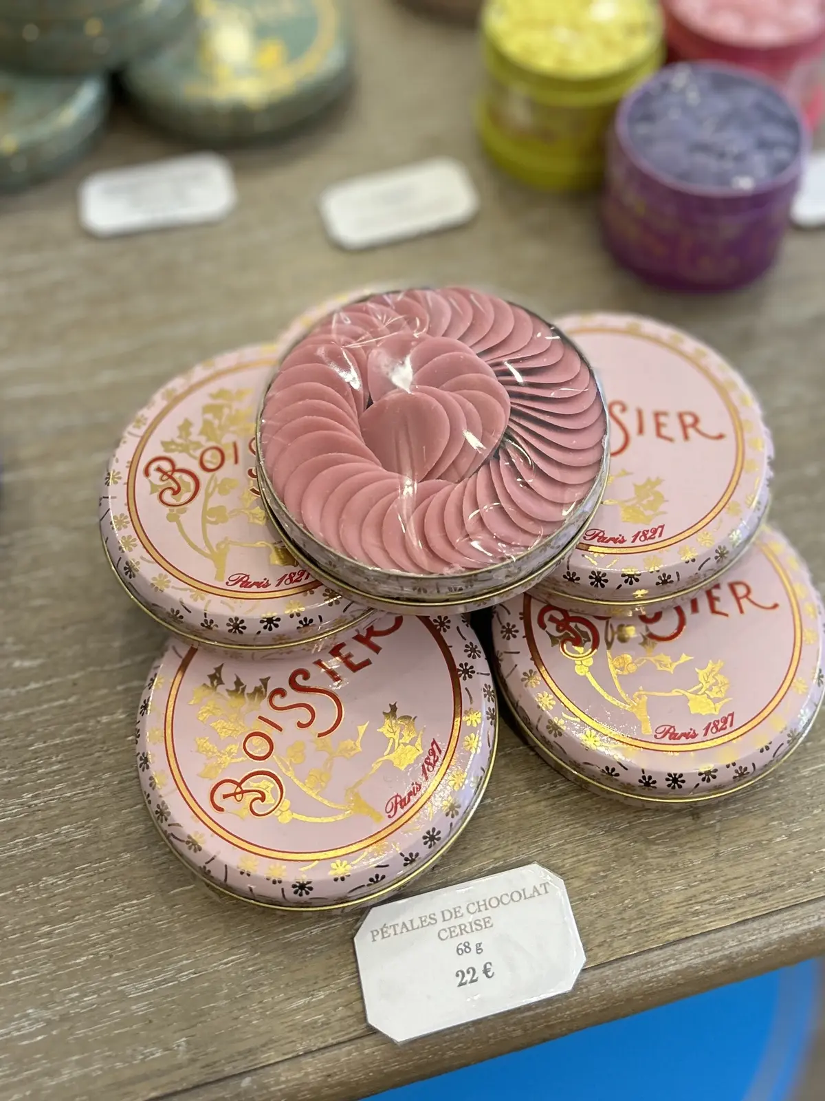 パリ　チョコレート　「Boissier（ボアシェ）」